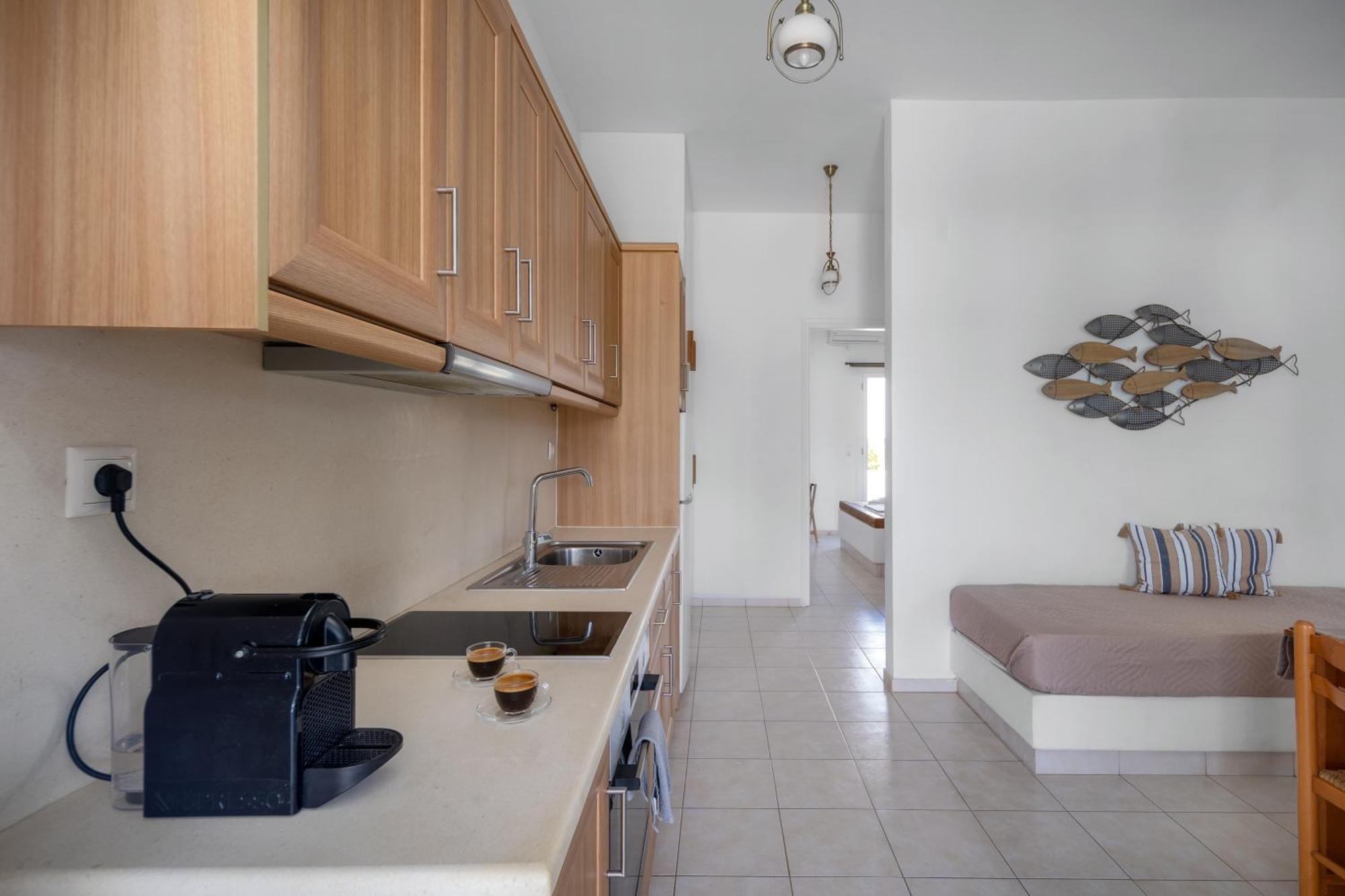 Galazio Seaside Apartments Livadakia 外观 照片
