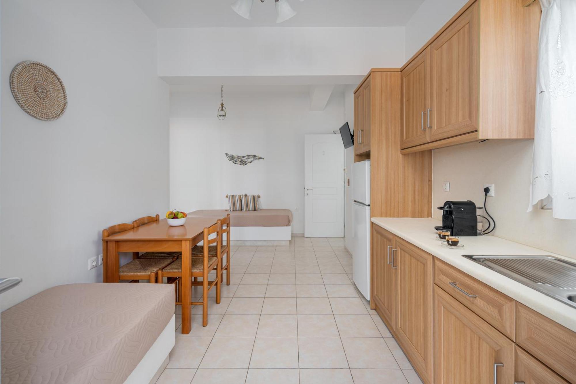 Galazio Seaside Apartments Livadakia 客房 照片
